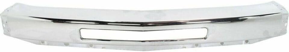 Front Bumper Chrome + Lower Valance + Extension Textured + End Caps & Fog Lights Left And Right Side Direct Replacement Compatible With 2007-2013 Chevrolet Silverado 1500 GM1002831