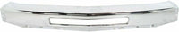 Front Bumper Chrome + Lower Valance + Extension Textured + End Caps & Fog Lights Left And Right Side Direct Replacement Compatible With 2007-2013 Chevrolet Silverado 1500 GM1002831