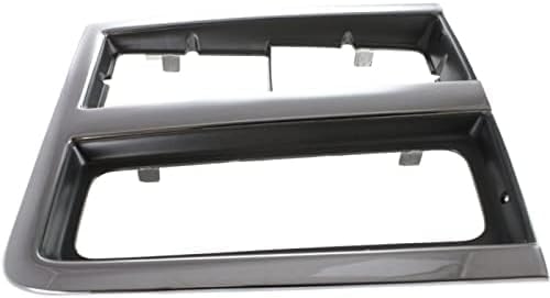 Set Of 2 Front Head Light Bezel Left Driver & Right Passenger Side Direct Replacement Compatible With 1989 R2500 / 1989-1991 R3500 GM2513162 GM2512161 15628670 15628669