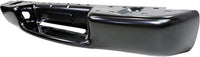 Step Bumper Face Bar Only With Pad Provision Without Mounting Bracket Primed Direct Replacement Compatible With 1998-2004 Chevrolet S10 GM1102414 15007515