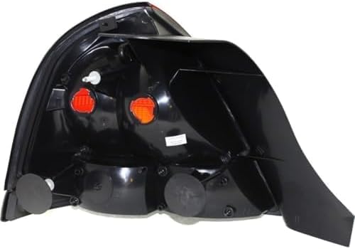 Set Of 2 Tail Light Lens And Housing With Black Molding Right Passenger & Left Driver Side Direct Replacement Compatible With 2000-2011 Ford Crown Victoria FO2801160 FO2800160