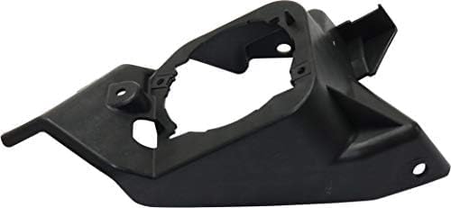 Set of 2 Front Fog Light Bracket Textured Plastic Left Driver & Right Passenger Side Direct Replacement Compatible with 2012-2014 Honda CR-V HO2603102 HO2602102