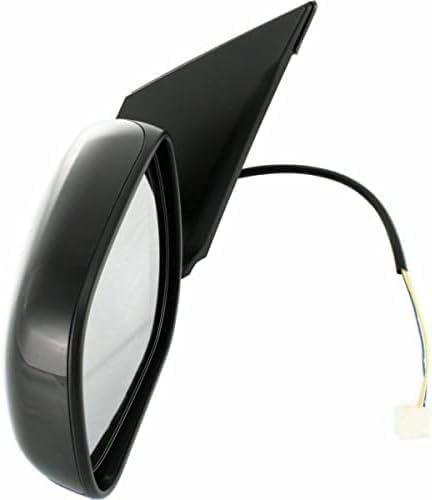 Front Power Mirror Manual Folding Non-Heated Primed Left Driver Side Direct Replacement Compatible With 2006-2008 Toyota RAV4 TO1320234 8794042810