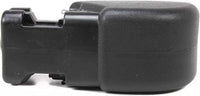 Set Of 2 Front Bumper End Cap Primed Plastic Left Driver & Right Passenger Side Direct Replacement Compatible With 1997-2006 Jeep Wrangler CH1005128 CH1004128 55155756AB 55155757AB