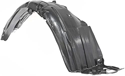 Set Of 2 Front Fender Liner Right Passenger & Left Driver Side Direct Replacement Compatible With 2006-2011 Honda Civic HO1251107 HO1250107 74101SNAA10 74151SNAA10