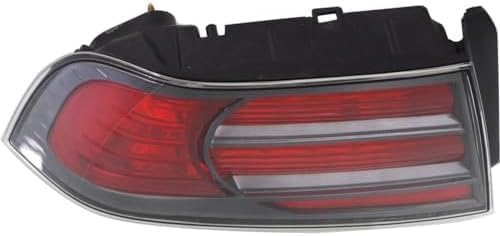 Set Of 2 Tail Light Lens And Housing Right Passenger & Left Driver Side Direct Replacement Compatible With 2007-2008 Acura TL AC2818108 AC2819108 33551SEPA21 33501SEPA21