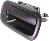 Front Exterior Door Handle Smooth Black Plastic Right Passenger Side Direct Replacement Compatible with 2003-2009 GMC Savana/Chevrolet Express Van 1500 2500 3500 FDH010058 25942272