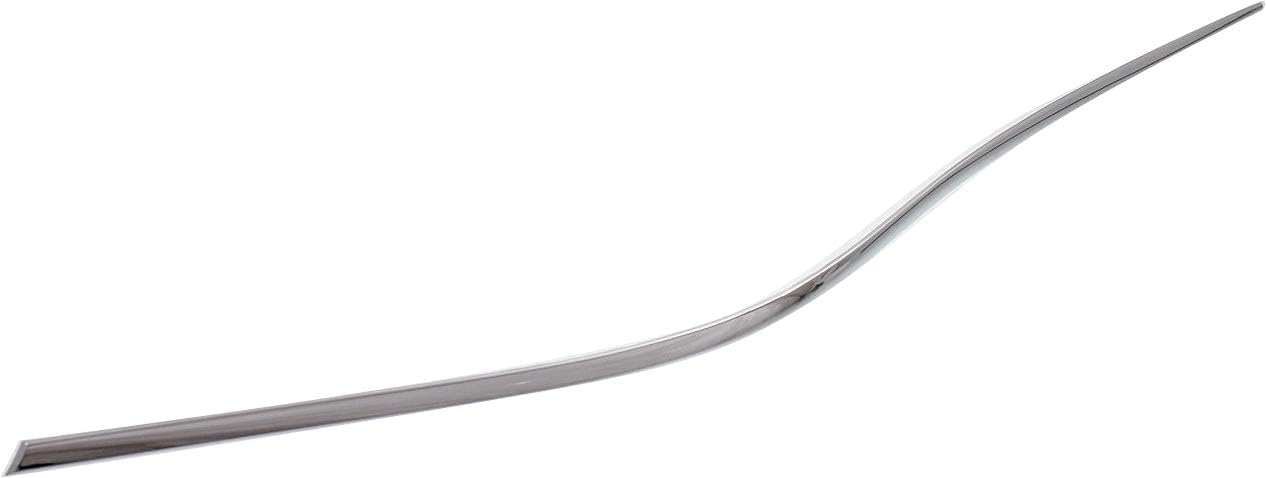 Rear Bumper Molding Chrome Left Driver Side Direct Replacement Compatible With 2003-2009 Mercedes Benz CLK-Class MB1146111 2098850521