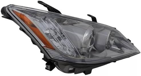 Front Headlight Lens And Housing Right Passenger Side Direct Replacement Compatible With 2010-2011 Lexus ES350 LX2519116 8113033740