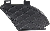 Set Of 2 Front Fog Lamp Outer Cover Primed Plastic Right Passenger & Left Driver Side Direct Replacement Compatible With 2000-2003 Mercedes Benz E-Class MB1039102 MB1038102