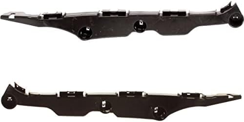 Set Of 2 Front Bumper Stay Bracket Plastic Left Driver & Right Passenger Side Direct Replacement Compatible With 2005-2010 Toyota Avalon TO1067164 TO1066164 52145AC040 52146AC040