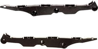Set Of 2 Front Bumper Stay Bracket Plastic Left Driver & Right Passenger Side Direct Replacement Compatible With 2005-2010 Toyota Avalon TO1067164 TO1066164 52145AC040 52146AC040