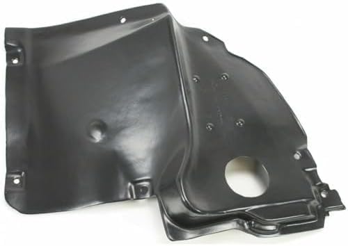 Set Of 2 Front Lower Section Fender Liner Right & Left Side Direct Replacement Compatible With 2001-2007 Mercedes Benz C-Class MB1249114 MB1248183 2038810423 2038840822 2038810323
