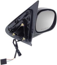 Set of 2 Front Power Mirrors Manual Folding Non-Heated Primed Right Passenger & Left Driver Side Direct Replacement Compatible With 1998-2002 Ford Expedition FO1320199 FO1321199