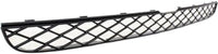 Front Bumper Upper Grille Textured Plastic Direct Replacement Compatible With 2008-2014 BMW X6 / 2007-2013 X5 BM1036117 51117159597