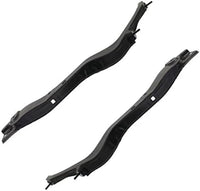 Set Of 2 Front Bumper Outer Bracket Steel Left Driver & Right Passenger Side Direct Replacement Compatible With 2012-2015 Toyota Tacoma TO1043122 TO1042122 5212504020 5212604020