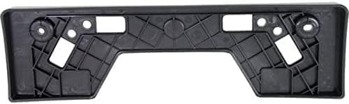 Front Bumper License Plate Bracket Plastic Direct Replacement Compatible with 2007-2009 Lexus ES350 LX1068102 5211433180