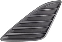 Front Bumper Grille Textured + Fog Light Covers Left Driver & Right Passenger Side Direct Replacement Compatible With 2012-2014 Toyota Camry TO1036128 TO1039147 TO1038147 5311206200
