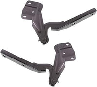 Set Of 2 Front Hood Hinge Assembly Steel Left Driver & Right Passenger Side Direct Replacement Compatible With 2011-2018 Volkswagen Jetta VW1236113 VW1236114 5C6823302A 5C6823301A