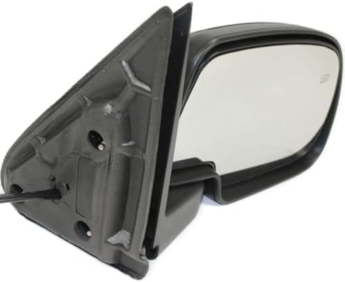 Set of 2 Front Power Mirror Manual Folding Heated Textured Right Passenger & Left Driver Side Direct Replacement Compatible With 2003-2006 Chevrolet Silverado/GMC Sierra GM1320293
