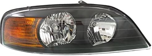 Set Of 2 Front Headlight Assembly Right Passenger & Left Driver Side Direct Replacement Compatible With 2000-2002 Lincoln LS 2W4Z13008CA-PFM 2W4Z13008BA-PFM