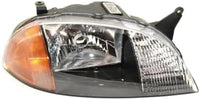 Set Of 2 Front Headlight Composite Lens And Housing Right Passenger & Left Driver Side Direct Replacement Compatible With 1998-2001 Chevrolet Metro/Suzuki Swift GM2502166 GM2503166