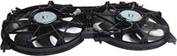 Front Radiator Dual Cooling Fan Assembly Direct Replacement Compatible with 2015-2023 Nissan Murano NI3115152 214815AA1A