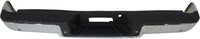 Step Bumper Assembly Chrome Steel With Rear Object Sensor Holes Direct Replacement Compatible With 2006-2008 Ford F-150 / Lincoln Mark FO1103138 8L3Z17906C-PFM