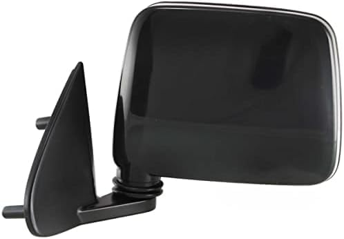 Set Of 2 Front Mirror Manual Folding Non-Heated Primed Right Passenger & Left Driver Side Direct Replacement Compatible With 1986-1997 Nissan Pickup NI1320106 NI1321106 9630211G7A