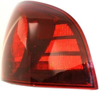 Set Of 2 Tail Light Assembly Plastic Left Driver & Right Passenger Side Direct Replacement Compatible With 2004-2006 Nissan Sentra NI2801165 NI2800165 265506Z825 265556Z825
