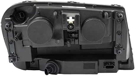et Of 2 Front Head Light Composite Assembly Plastic Left Driver & Right Passenger Side Direct Replacement Compatible With 2006-2009 Chevrolet Trailblazer GM2503304 GM2502304