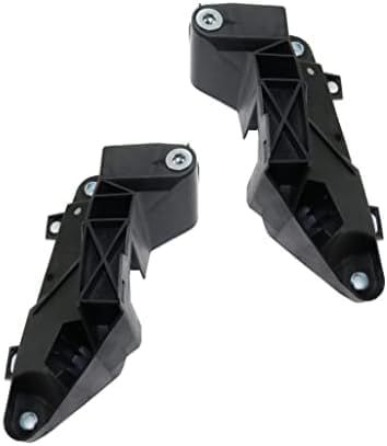 Set of 2 Front Radiator Support Bracket Plastic Right Passenger & Left Driver Side Direct Replacement Compatible with 2017-2023 Chrysler Pacifica / 2020-2022 Voyager CH1225291