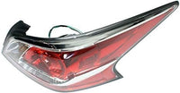 Set Of 2 Tail Light Assembly Plastic Left Driver & Right Passenger Side Direct Replacement Compatible With 2014-2015 Nissan Altima NI2801203 NI2800203 265509HM0A 265559HM0A