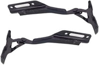 Set Of 2 Front Hood Hinge Assembly Steel Left Driver & Right Passenger Side Direct Replacement Compatible With 2014-2017 Honda Odyssey HO1236145 HO1236146 60120TK8A10ZZ 60170TK8A10ZZ