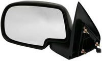 Set Of 2 Front Mirrors Primed Non-Towing Manual Folding Non-Heated Left Driver & Right Passenger Side Direct Replacement Compatible With 1999-2002 Chevrolet Silverado/GMC Sierra