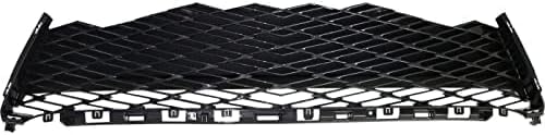 Front Bumper Lower Grille Primed Shell And Insert Plastic Direct Replacement Compatible With 2016-2019 Lexus RX350 / RX450H LX1200185 531120E160