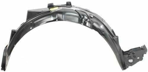 Front Fender Liner Left Driver Side Direct Replacement Compatible With 2010-2011 Honda Insight HO1248136 74151TM8305