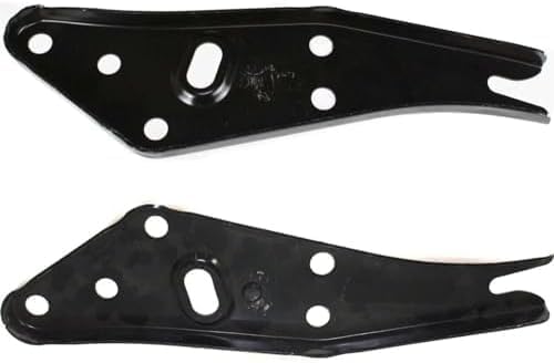 Set of 2 Rear Bumper Inner Arm Bracket Steel Right Passenger & Left Driver Side Direct Replacement Compatible with 2005-2015 Toyota Tacoma TO1167114 TO1166114 5201504010 5201604010
