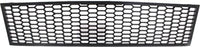 Front Bumper Center Grille Textured Plastic Without Active Cruise Control Direct Replacement Compatible With 2011-2016 BMW 5-Series BM1036131 51117903894