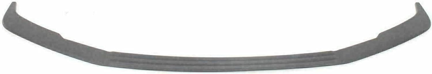 Front Bumper Chrome Steel + Molding + Lower Valance Spoiler Textured Direct Replacement Compatible With 2008-2010 Ford F-250 / F-350 Super Duty FO1002406 FO1093116 FO1044103