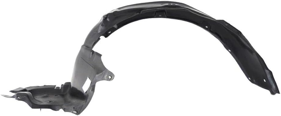 Front Fender Liner Right Passenger Side Direct Replacement Compatible with 1988-1991 Honda Civic HO1249108 74101SH3010