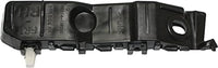 Set Of 2 Front Bumper Bracket Plastic Left Driver & Right Passenger Side Direct Replacement Compatible With 2010-2013 Kia Forte KI1067106 KI1066106 865141M000 865131M000