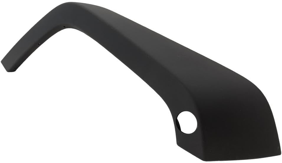 Front Fender Flare Textured Right Passenger Side Direct Replacement Compatible With 2007-2018 Jeep Wrangler CH1269119 5KF08RXFAH 5KF16RXFAE