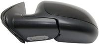 Set of 2 Front Power Mirrors Non-Towing Manual Fold Heated Primed Right Passenger & Left Driver Side Direct Replacement Compatible With 2000-2002 Chevrolet Silverado & GMC Sierra