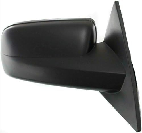 Set of 2 Front Power Mirrors Non-Folding & Heated Textured Left Driver & Right Passenger Side Direct Replacement Compatible With 2005-2009 Ford Mustang FO1320243 FO1321243 6R3Z17683AA