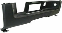 Rear Bumper Center Step Pad Textured Without Object Sensor Holes Direct Replacement Compatible With Chevrolet Silverado & GMC Sierra 1500 2007-2013 / 2500HD 3500HD 2007-2014 GM1191129