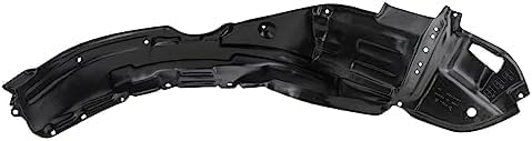 Set Of 2 Front Fender Liner Plastic Left Driver & Right Passenger Side Direct Replacement Compatible With 2003-2008 Toyota Matrix TO1248123 TO1249123 5387502100 5387602110
