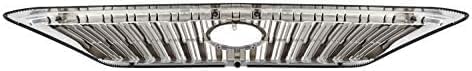 Front Grille Assembly Chrome Shell And Painted Dark Gray Insert Plastic Direct Replacement Compatible With 2004-2006 Lexus RX330 / 2007 RX350 LX1200113 5310148071