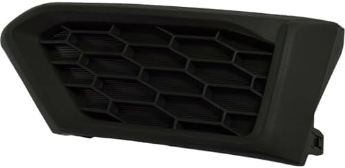 Set Of 2 Front Fog Light Cover Textured Plastic Left Driver & Right Passenger Side Direct Replacement Compatible With 2019-2022 Nissan Altima NI1039163 NI1038163
