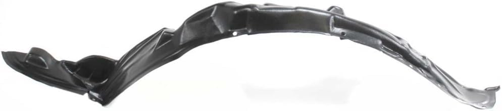 Front Fender Liner Left Driver Side Direct Replacement Compatible With 1998-2000 Toyota Corolla TO1246103 5387602030